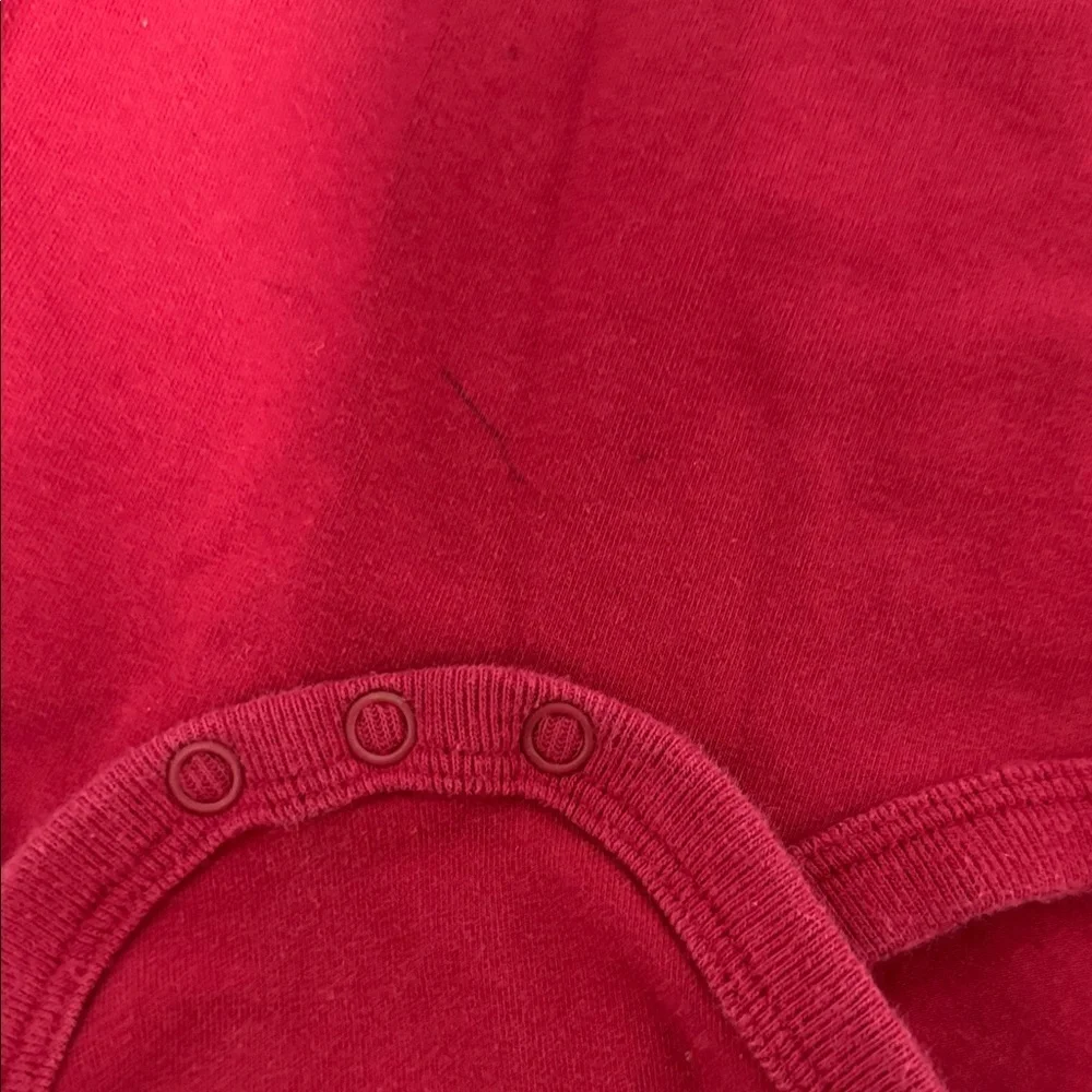 Ralph Lauren Cherry Red Kids Bodysuit 90’s